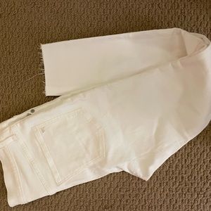 NWT Madewell White Jeans